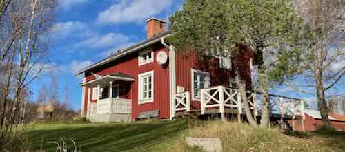 Karta på det torpet/huset på gården.