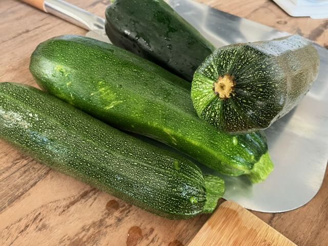 Grön Zucchini